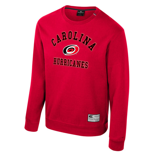 Colosseum Red Zion Team Crewneck Fleece