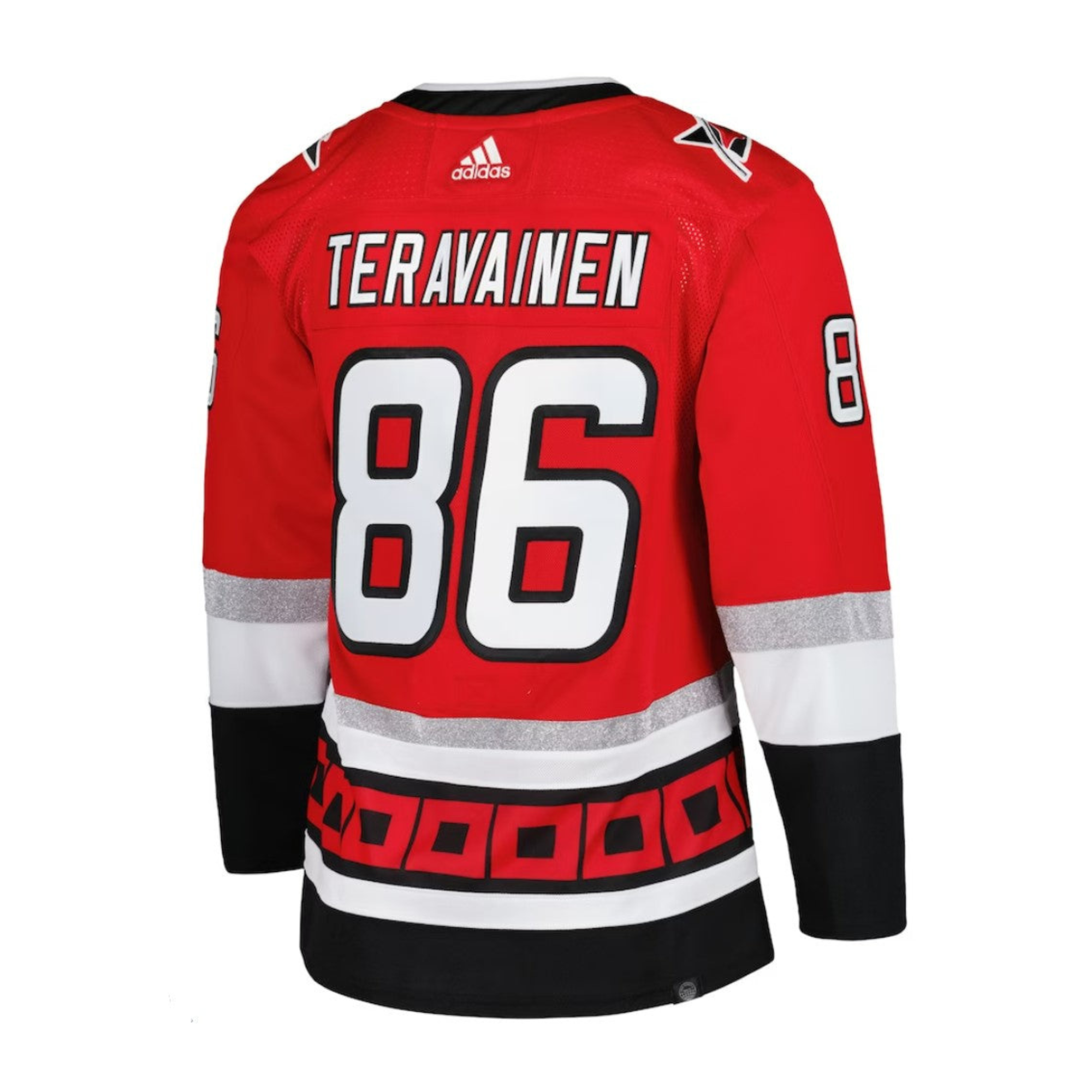 Adidas Teravainen Authentic Alternate Red Anniversary Jersey 22