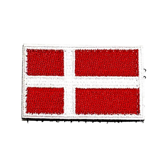 HEDi velcro patch of the Denmark national flag