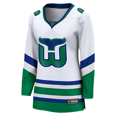 Women's Fanatics Whalers White Jersey