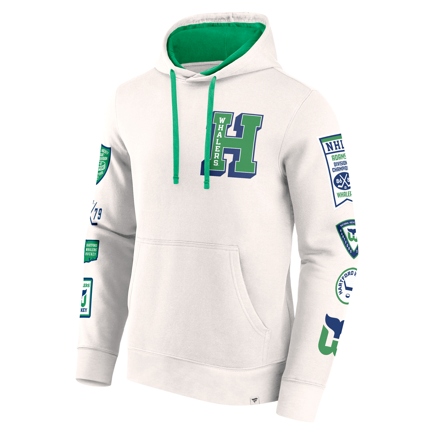 Fanatics Whalers H Cream Hood