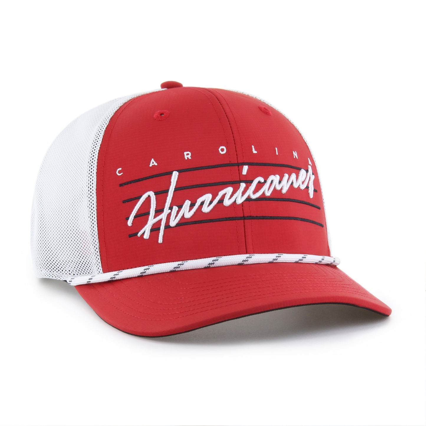 47 Brand Red Downburst Trucker