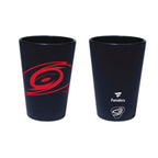 Front/Back: Black silicone shot glass with Tonal logo on front, Fanatics logo on back