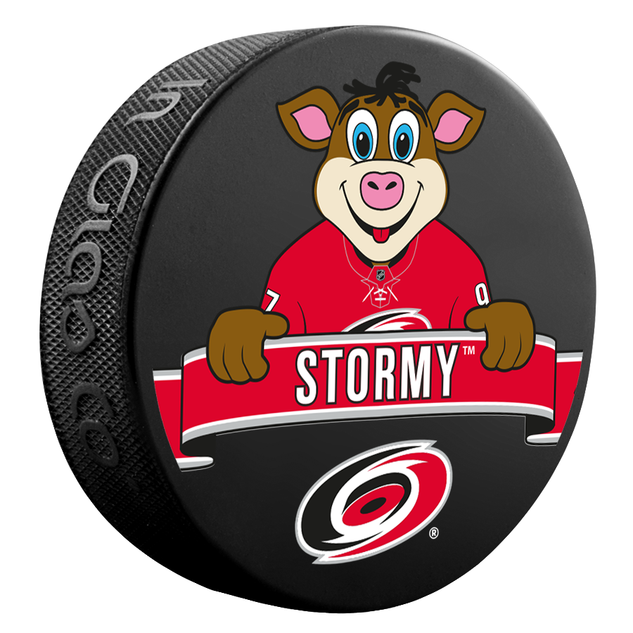 Inglasco Stormy Souvenir Collector Hockey Puck