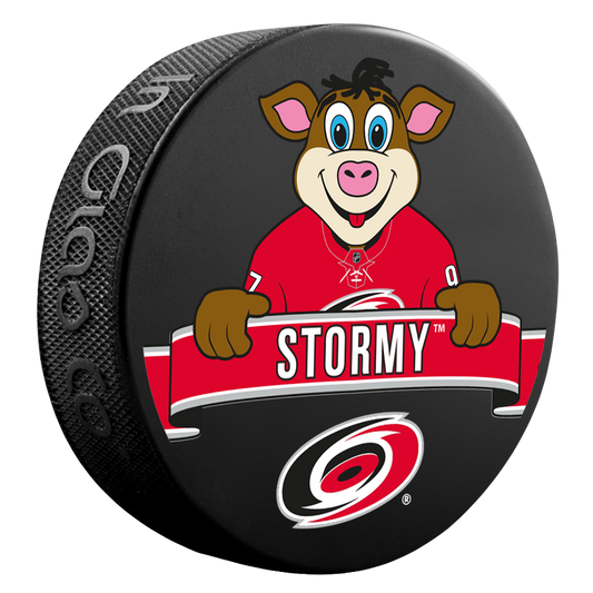 Inglasco Stormy Souvenir Collector Hockey Puck