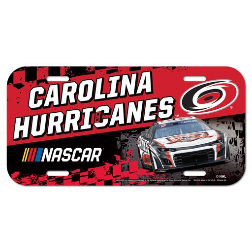 Wincraft NASCAR 2023 Hurricanes License Plate